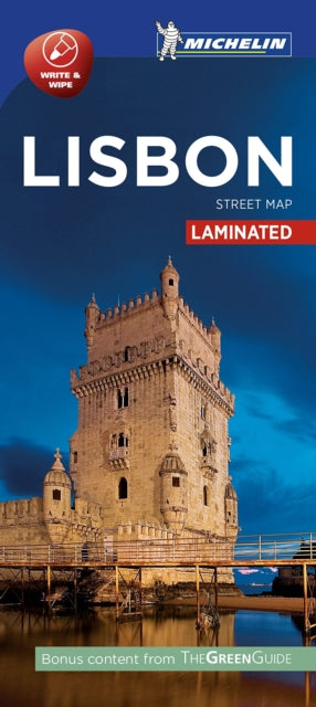 Book cover of: Lisbon - Michelin City Map 9208. By: Michelin