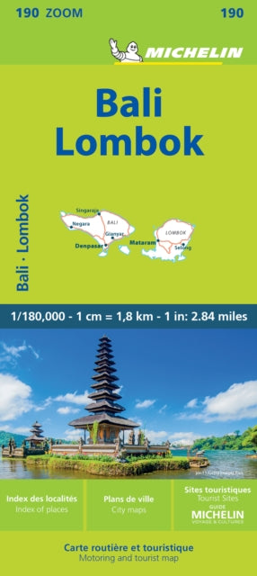 Book cover of: Bali-Lombok - Zoom Map 190