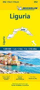 Book cover of: Liguria - Michelin Local Map 352