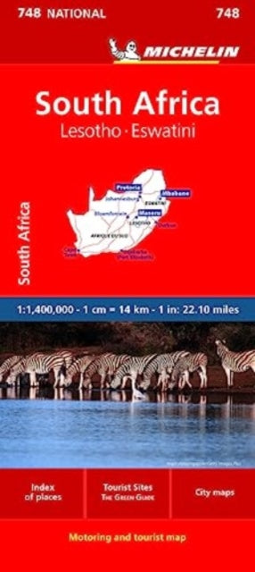 Book cover of: South Africa - National Map 748