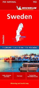 Book cover of: Sweden - Michelin National Map 753