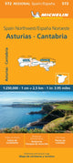 Book cover of: Asturias Cantabria - Michelin Regional Map 572