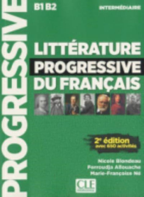 Book cover of: Litterature progressive du francais - Niveau intermediaire (B1/B2) + CD. By: Nicole Blondeau