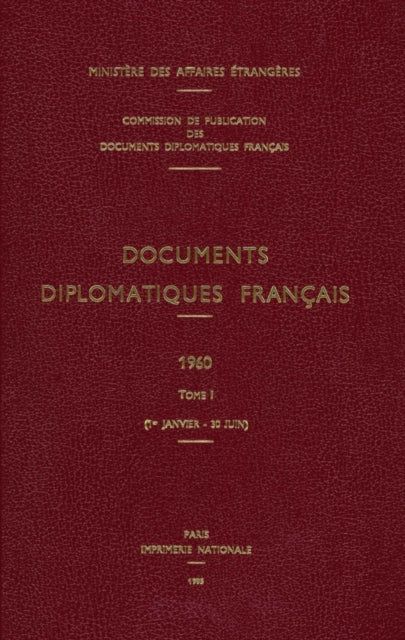 Book cover of: Documents Diplomatiques Francais