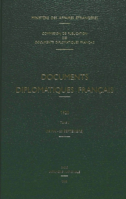 Book cover of: Documents Diplomatiques Francais
