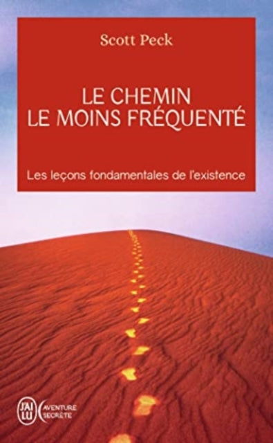 Book cover of: Le chemin le moins frequente. By: Dr Scott Peck