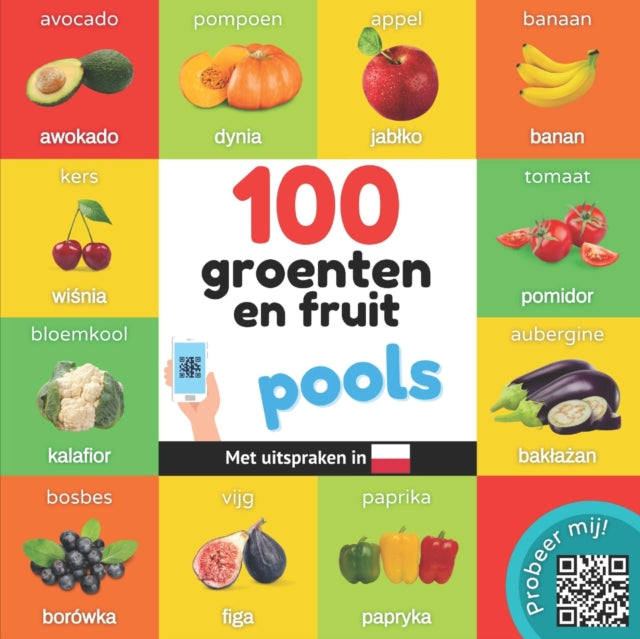 Book cover of: 100 groenten en fruit in pools