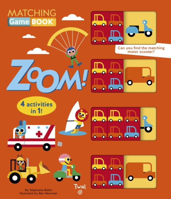Book cover of: Zoom!. By: Stephanie Babin