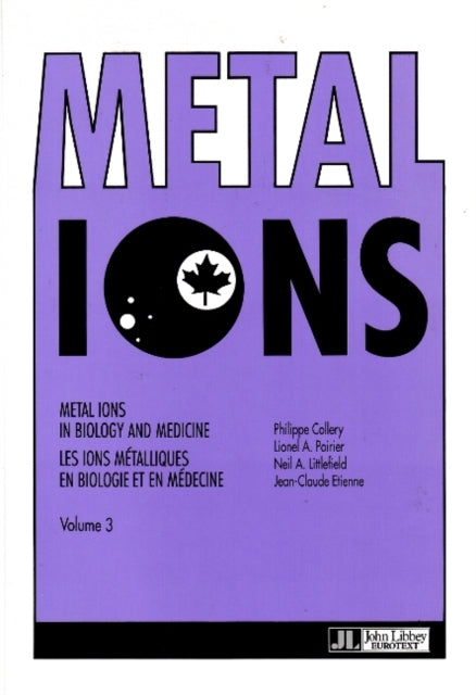 Book cover of: Metal Ions in Biology & Medicine