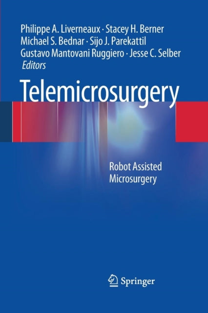 Book cover of: Telemicrosurgery. By: Philippe A. Liverneaux