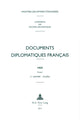Book cover of: Documents Diplomatiques Francais. By: Ministère des Affaires Étrangères Staff