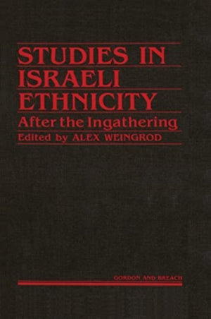 Studies Israeli Ethnicity