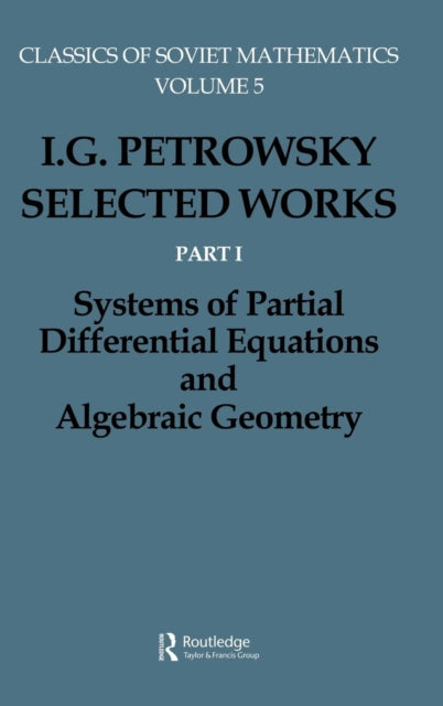 Book cover of: I.G.Petrovskii:Selected Wrks P. By: O. A. Oleinik