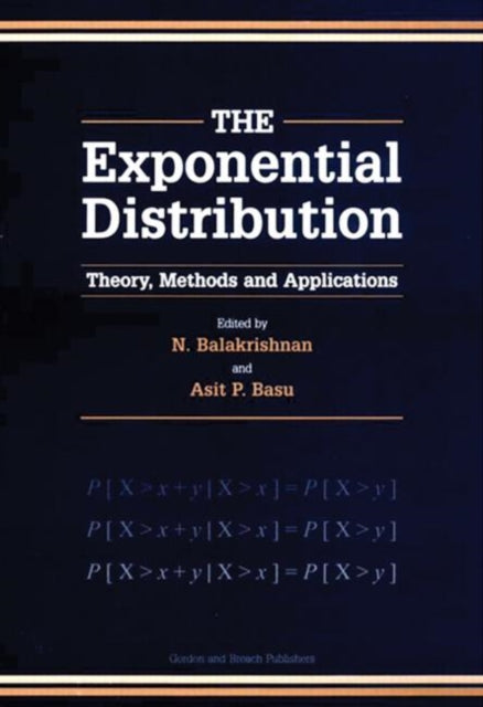 Book cover of: Exponential Distribution. By: K. Balakrishnan