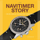 Book cover of: Navitimer Story. By: Anthony Marquie