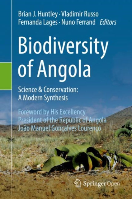 Book cover of: Biodiversity of Angola. By: Brian J. Huntley
