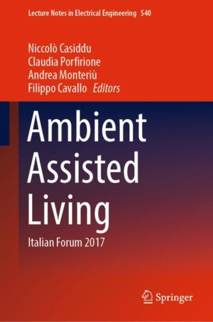 Book cover of: Ambient Assisted Living. By: Niccolò Casiddu