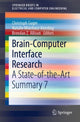 Book cover of: Brain-Computer Interface Research. By: Christoph Guger