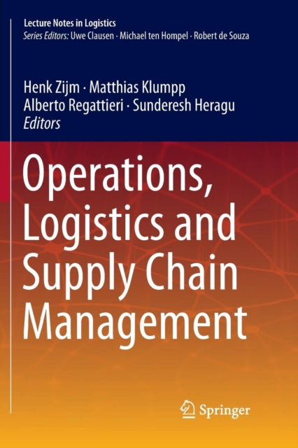 Book cover of: Operations, Logistics and Supply Chain Management. By: Henk Zijm