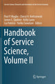 Book cover of: Handbook of Service Science, Volume II