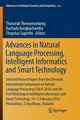 Book cover of: Advances in Natural Language Processing, Intelligent Informatics and Smart Technology