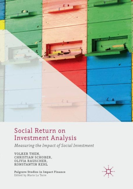 Book cover of: Social Return on Investment Analysis. By: Volker Then