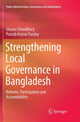 Book cover of: Strengthening Local Governance in Bangladesh. By: Shuvra Chowdhury