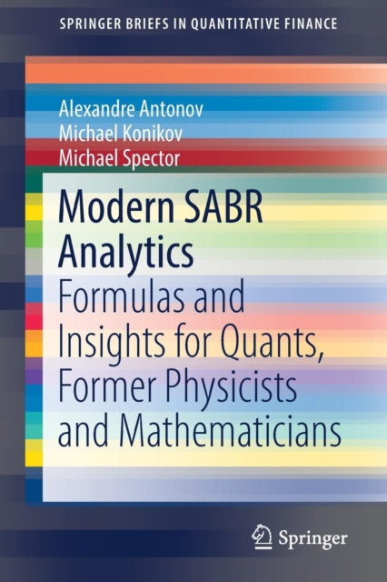 Book cover of: Modern SABR Analytics. By: Alexandre Antonov