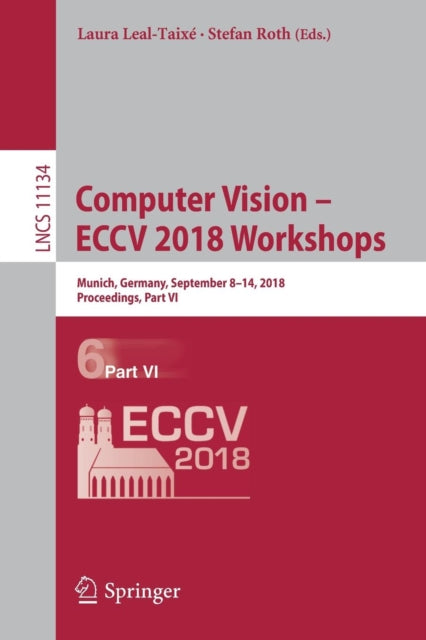 Computer Vision – ECCV 2018 Workshops