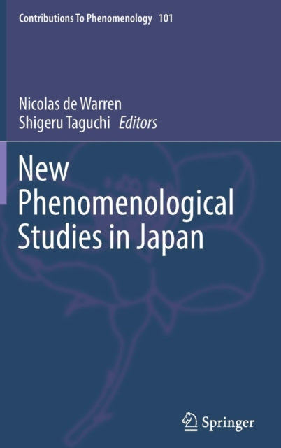 Book cover of: New Phenomenological Studies in Japan. By: Nicolas de Warren