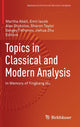 Book cover of: Topics in Classical and Modern Analysis. By: Martha Abell