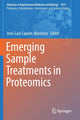 Book cover of: Emerging Sample Treatments in Proteomics. By: José-Luis Capelo-Martínez