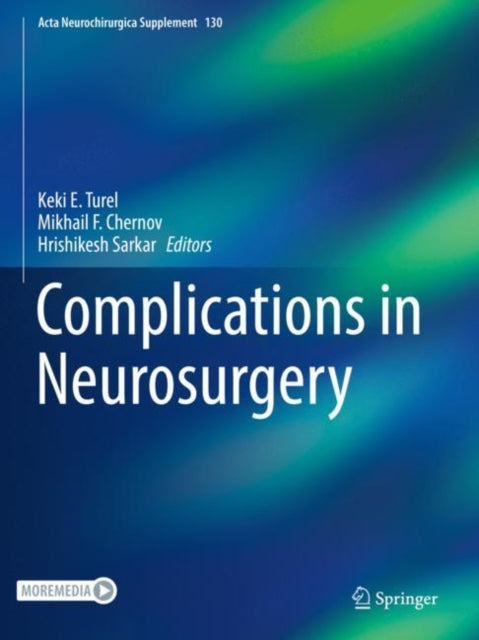 Book cover of: Complications in Neurosurgery. By: Keki E. Turel