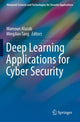 Book cover of: Deep Learning Applications for Cyber Security. By: Mamoun Alazab