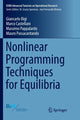 Book cover of: Nonlinear Programming Techniques for Equilibria. By: Giancarlo Bigi