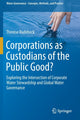 Book cover of: Corporations as Custodians of the Public Good?. By: Thérèse Rudebeck
