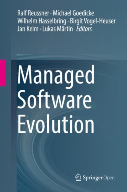 Book cover of: Managed Software Evolution. By: Ralf Reussner