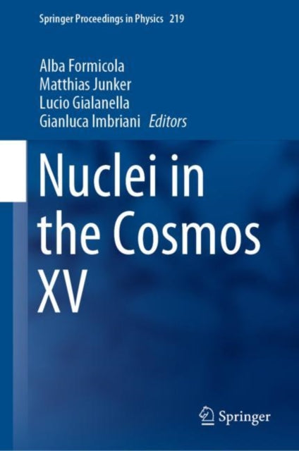 Book cover of: Nuclei in the Cosmos XV. By: Alba Formicola