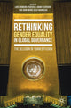 Book cover of: Rethinking Gender Equality in Global Governance. By: Lars Engberg-Pedersen