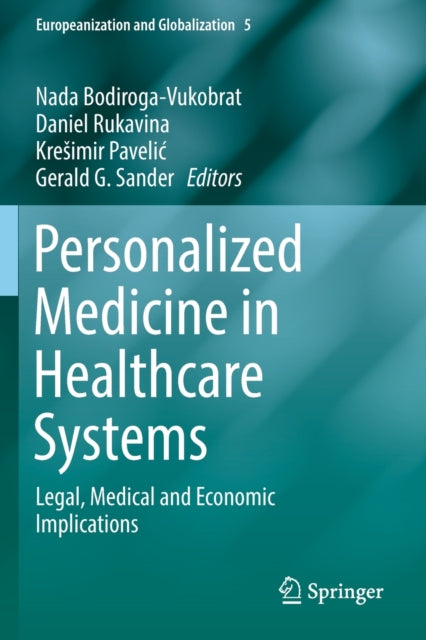Book cover of: Personalized Medicine in Healthcare Systems. By: Nada Bodiroga-Vukobrat