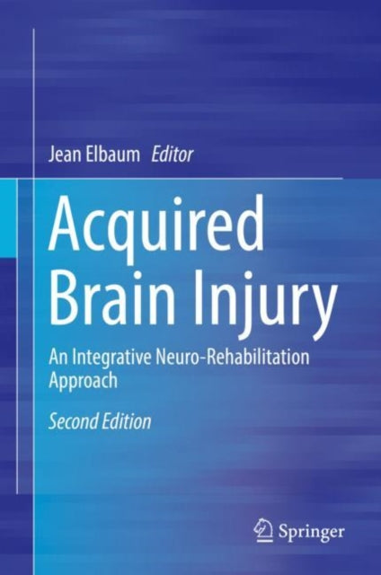 Book cover of: Acquired Brain Injury. By: Jean Elbaum