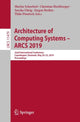Book cover of: Architecture of Computing Systems – ARCS 2019. By: Martin Schoeberl