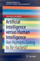 Book cover of: Artificial Intelligence versus Human Intelligence. By: Christian Lexcellent