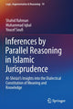 Book cover of: Inferences by Parallel Reasoning in Islamic Jurisprudence. By: Shahid Rahman
