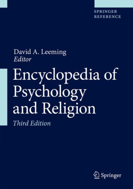 Book cover of: Encyclopedia of Psychology and Religion. By: David A. Leeming