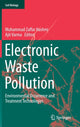 Book cover of: Electronic Waste Pollution. By: Muhammad Zaffar Hashmi