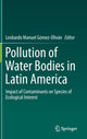 Book cover of: Pollution of Water Bodies in Latin America. By: Leobardo Manuel Gómez-Oliván