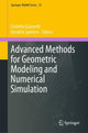 Book cover of: Advanced Methods for Geometric Modeling and Numerical Simulation. By: Carlotta Giannelli
