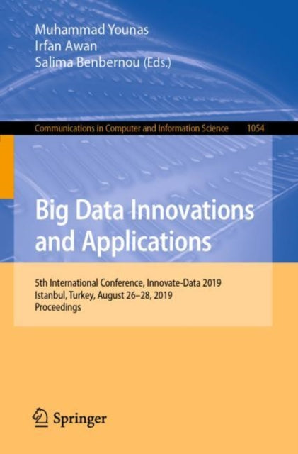Book cover of: Big Data Innovations and Applications. By: Muhammad Younas