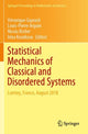 Book cover of: Statistical Mechanics of Classical and Disordered Systems. By: Véronique Gayrard